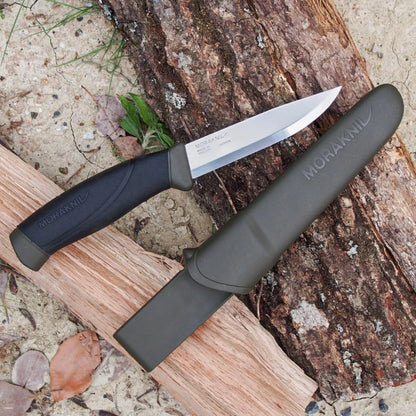 Morakniv Companion Fixed-Blade Knife 4.1" - Military Green