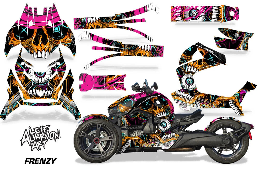 Graphic Stickers Decals for Can-Am Ryker NON RALLY (2019–2024) SK1002