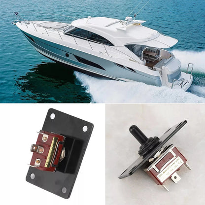 2X Toggle Switch 12V On/Off Up/Down Trim Tab Panel for RV Caravan Marine
