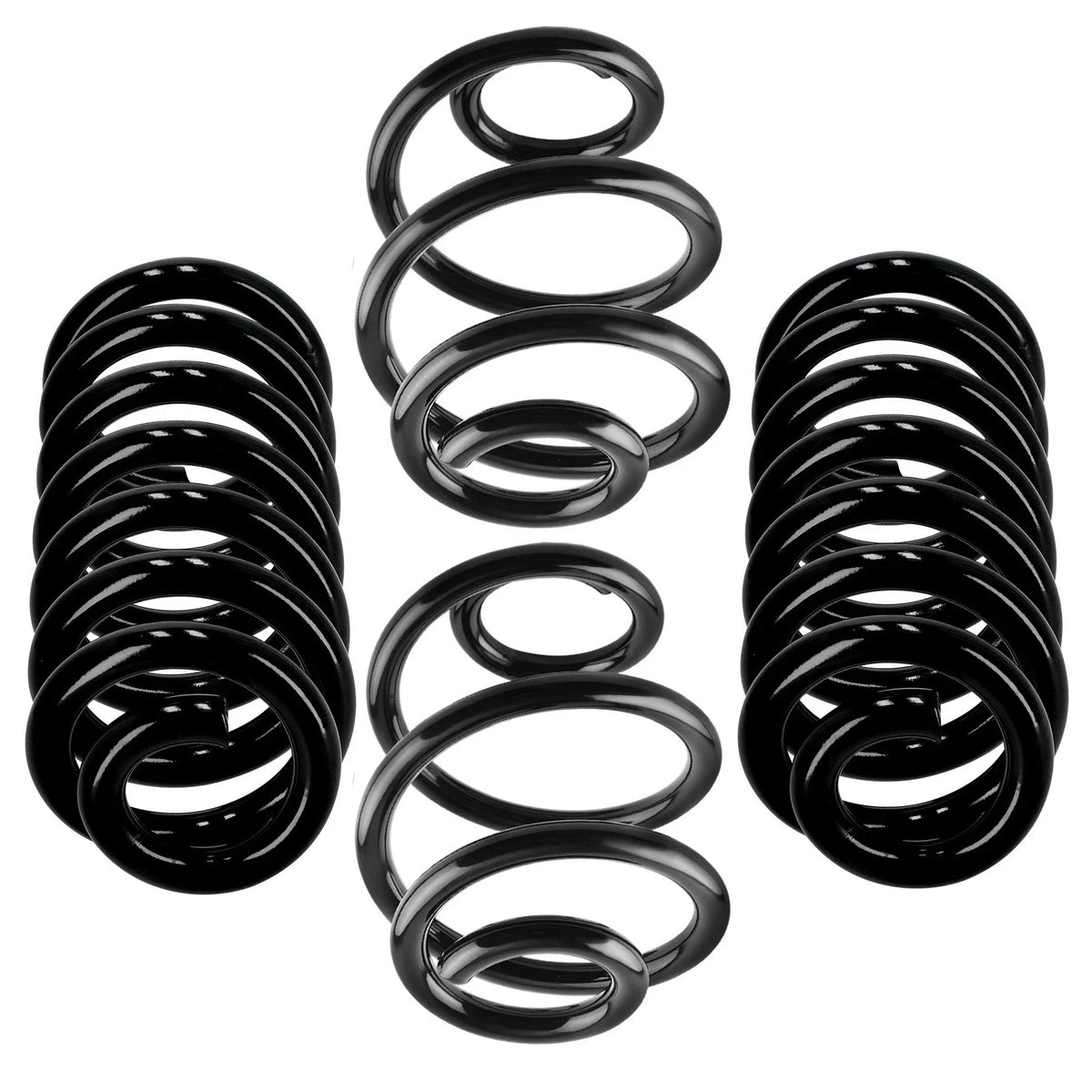 1" Front 4" Rear Lowering Springs for Chevy Silverado C10 GMC Sierra 2WD (1963–1972)