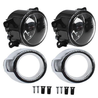 Set of 2 Clear Fog Lights Assembly for Ford Focus (2012–2014) 4F9Z15200AA, CV6Z15200AA