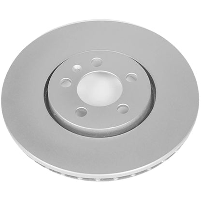 Set of 2 Powerstop Brake Discs Front for VW Beetle Golf (1998–2010)