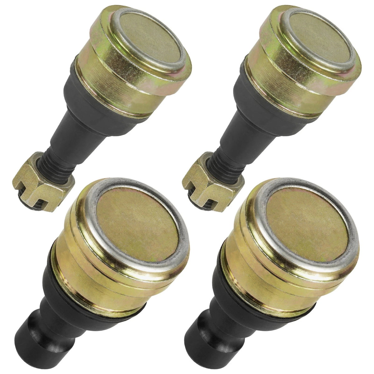 Set of 4 Front Lower Upper Ball Joints for Polaris Ranger 1000 (2019–2020) BJ152 BJ138