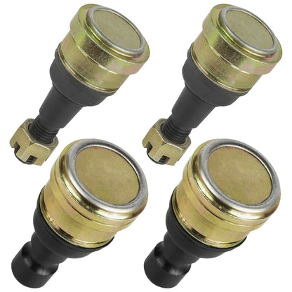 Set of 4 Front Lower Upper Ball Joints for Polaris Ranger 1000 (2019–2020) BJ152 BJ138