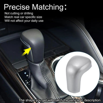 ABS Gear Shift Knob Cover Sticker for Toyota Camry Corolla Avalon (2012–2023)