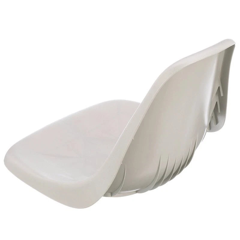 Passenger Boat Seat 18in for Gray Non-Foldable Molded Plastic (98390GY)