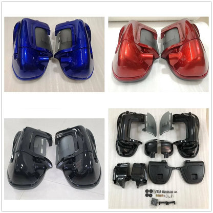 Lower Vented Leg Fairing Glove Box for Harley Touring Road Street Glide (1983–2013)