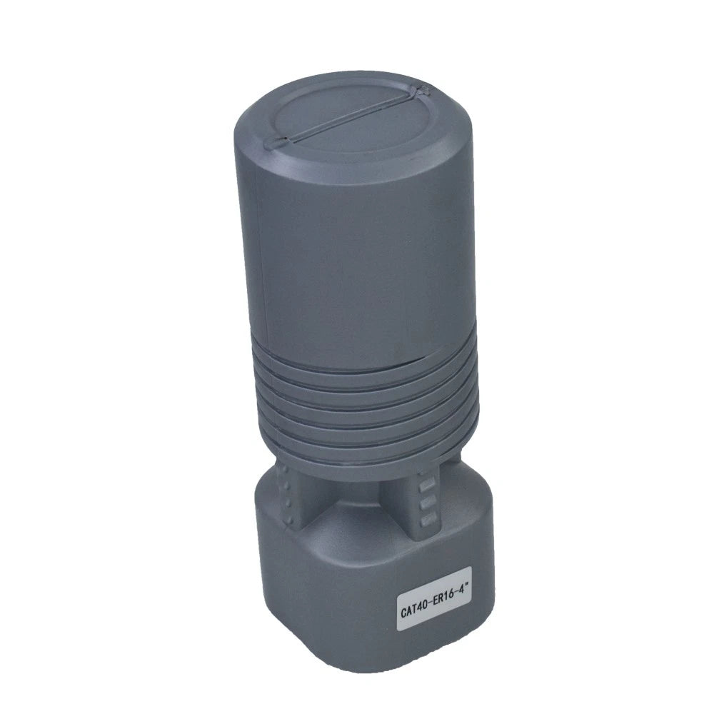 Set of 4 Collet Chucks for CAT40 (4" Long Gage Length)