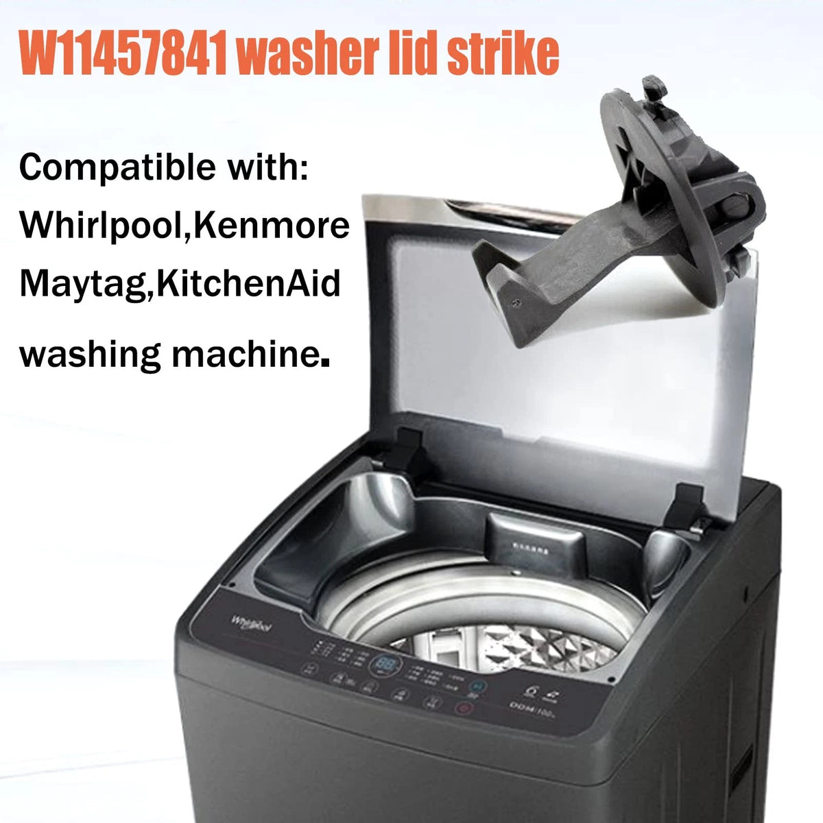 2X Washer Lid Lock for Maytag Whirlpool
