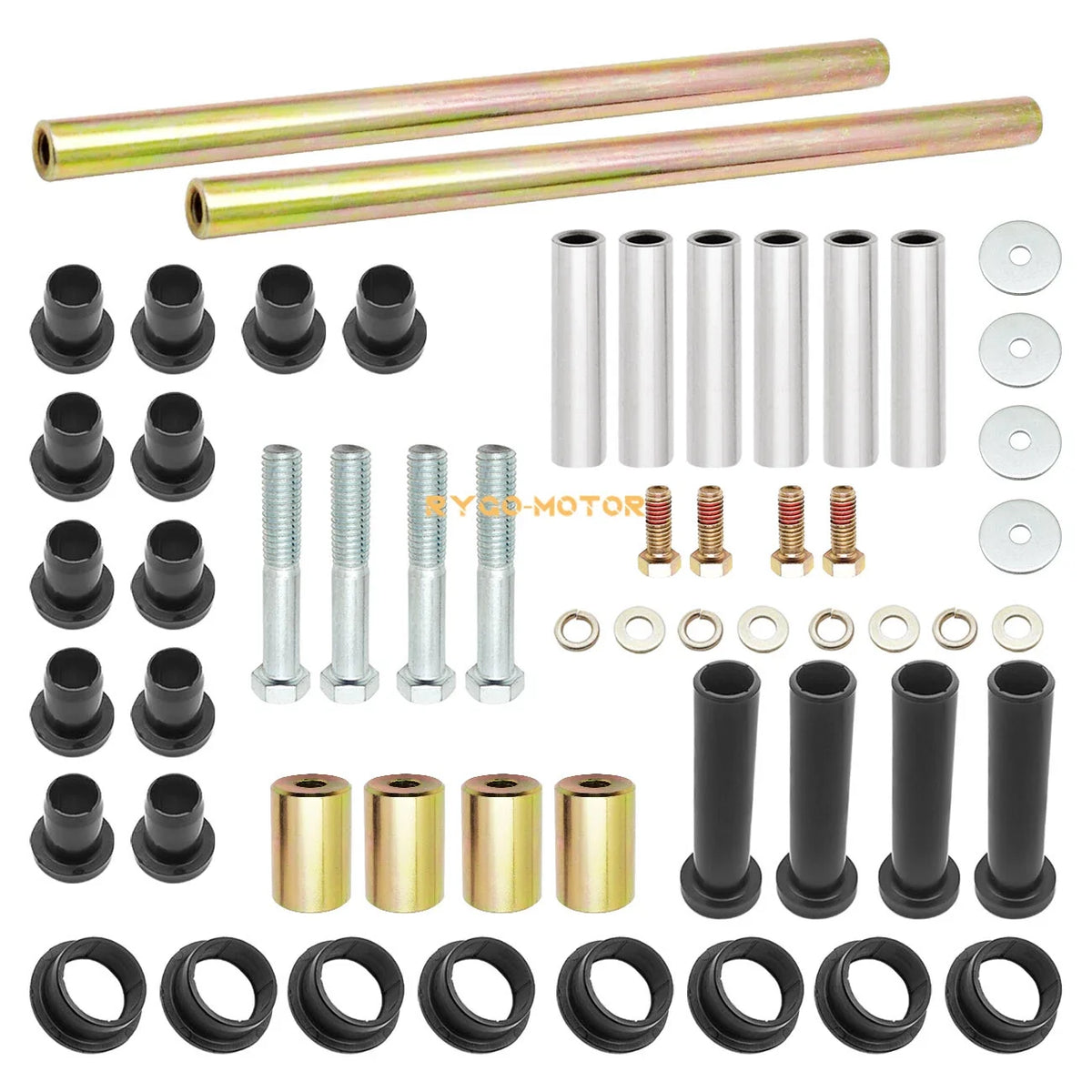 2X Rear A-Arm Bushing Shaft Bolt Kits for Polaris Sportsman 400 (2003–2005)
