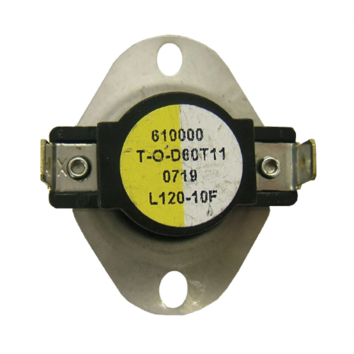 Heater Limit Thermostat for Supco L120-10 (Open On Rise)
