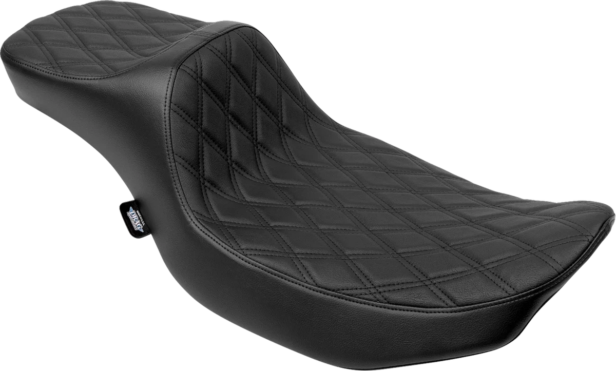 Extended Reach Predator III Seat for Harley-Davidson (2000–2023) - Black