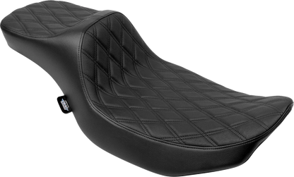 Extended Reach Predator III Seat for Harley-Davidson (2000–2023) - Black