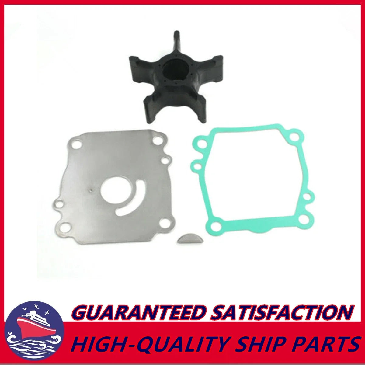 Water Pump Impeller Repair Kit 17400-90J20 for Suzuki 90-140HP (1990–2023)