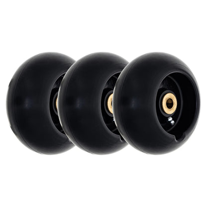 Set of 3 Deck Wheels for Cub Cadet 4816F 5418F (226-0556, 703-1890A)