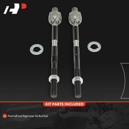 2X Front Inner Tie Rod End for Dodge Nitro (2008–2011) 52109984AD, GS25721