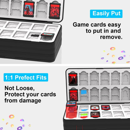 96-Slot Game Card Holder for Nintendo Switch