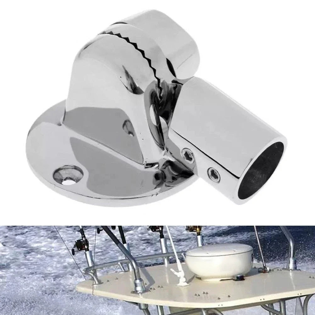 Adjustable 78 Inch Antenna Base for Marine Installation (316 Steel)