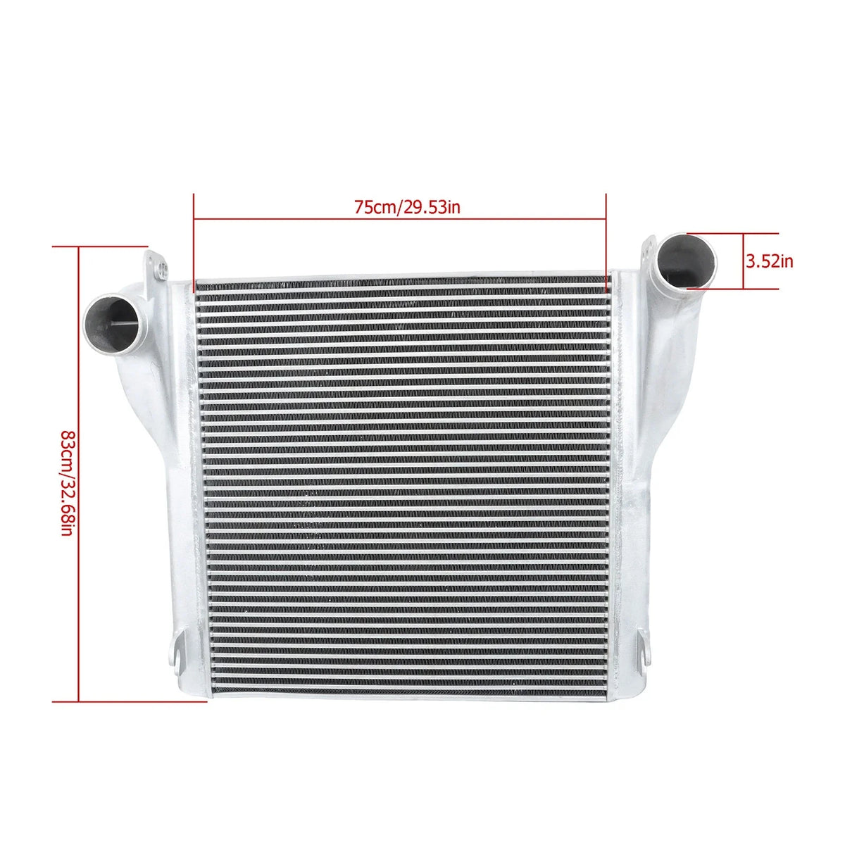 Intercooler Charge Air Cooler for Kenworth T660 W900 (2008–2013) DHTKE12D