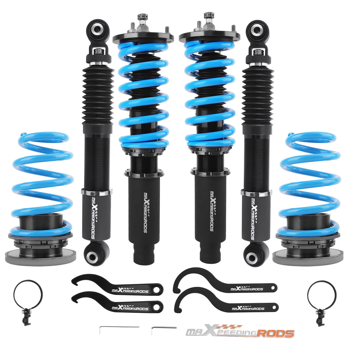 24 Way Adjustable Coilover Lowering Kit for Ford Fusion (2006–2012) Y7JT82