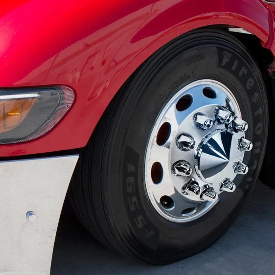 Chrome Lug Nut Covers Push-On 1-1/2 in 60 Pack for Toyota (2009–2023)
