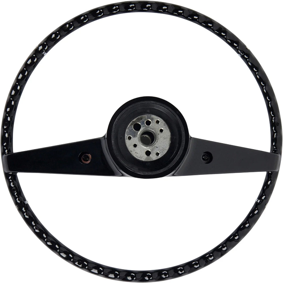 15" American Retro Steering Wheel with Horn Button Insert for 1962 Chevy Impala
