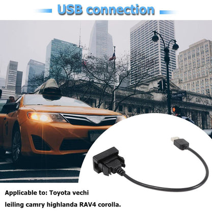 2X 24cm USB Extension Cable for Toyota EBS (2010–2023)