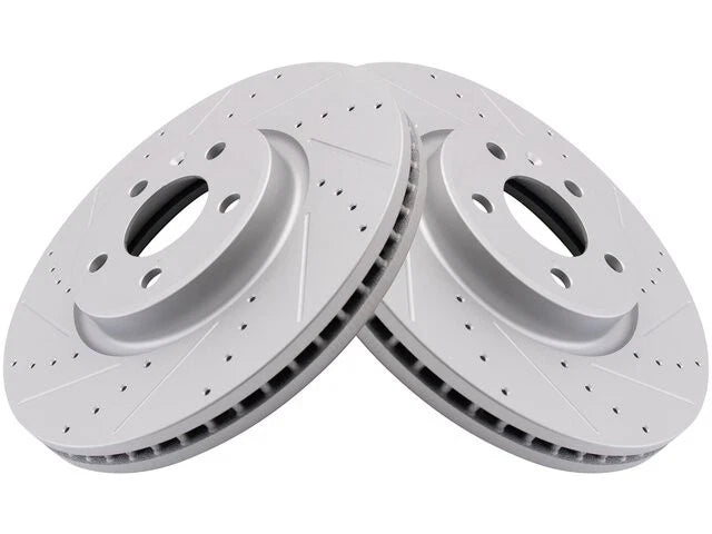 Set of 2 Front Brake Rotors for Audi A7 Quattro (2012–2016) 85929FCWC