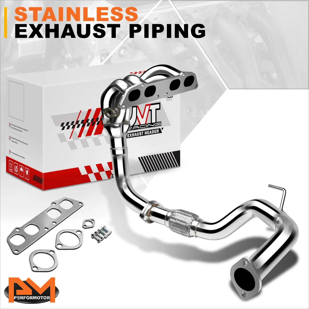 4-1 Long Tube Header Exhaust System for Toyota MR2 1991–1995 2.2L 5S-FE