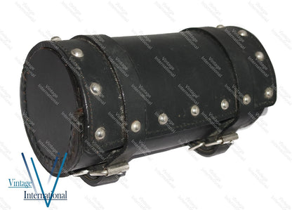 Universal Fork Leatherette Tool Roll for Motorcycle Saddlebag Handlebar