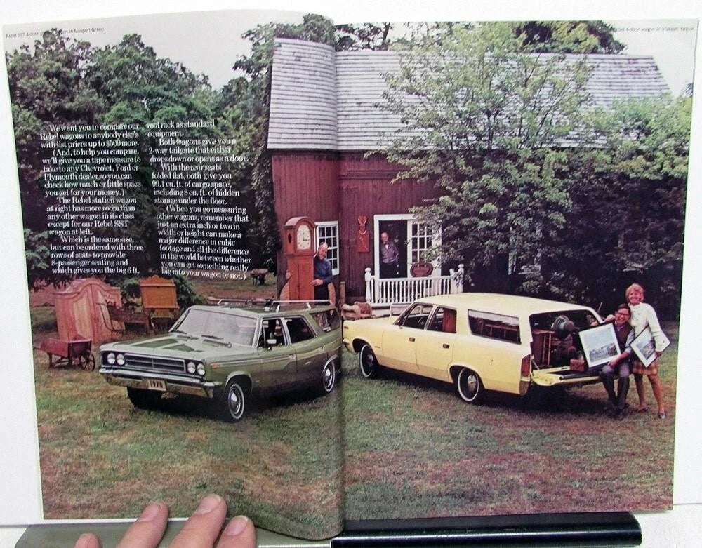 Sales Brochure for AMC Hornet Rebel Ambassador Javelin AMX (1970)