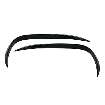 Gloss Black Front Bumper Lip Splitter for Mercedes Benz GLB X247 (2020–2021)