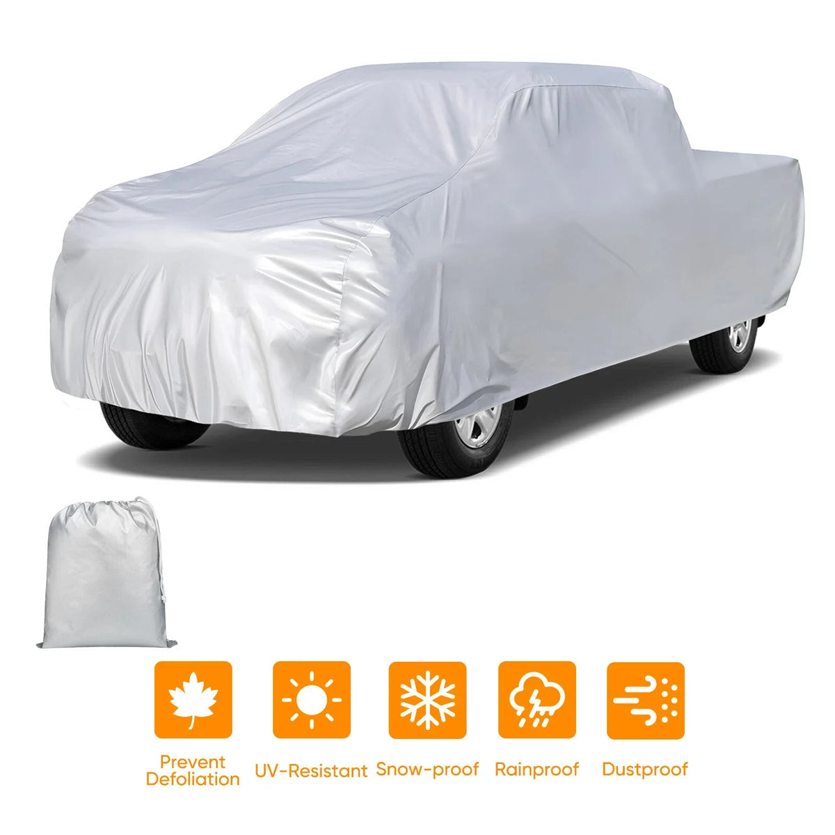 Waterproof Car Cover for Ford F-150 (2015–2023) - Rain UV Resistant