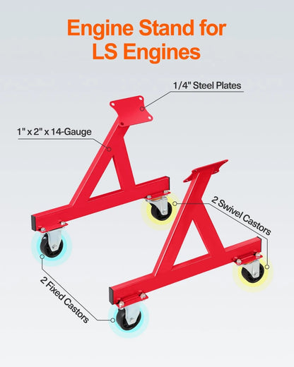 LS Engine Stand Cradle for V8 LSx (2010–2023)