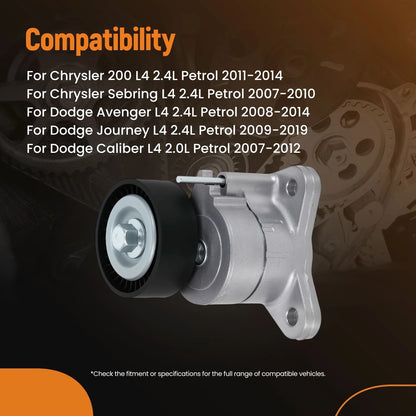 Belt Tensioner for Mitsubishi Lancer Outlander (2008–2012) 1345A060, K4RJW7, 39053