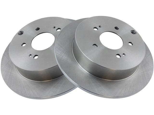 Set of 2 Rear Brake Rotors for Mitsubishi Endeavor (2004–2008, 2010–2011) 42813PYZC