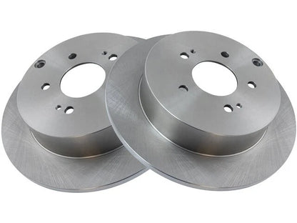 Set of 2 Rear Brake Rotors for Mitsubishi Endeavor (2004–2008, 2010–2011) 42813PYZC