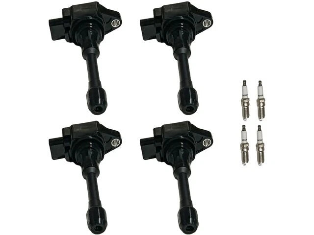 Ignition Coil Set with Spark Plugs for Nissan Cube (2009–2014) 54686VKFN