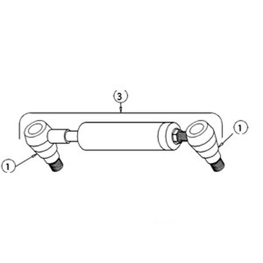 P/S Cylinder Kit for Massey Ferguson Tractors (20C, 30B, 40B, 30D+)