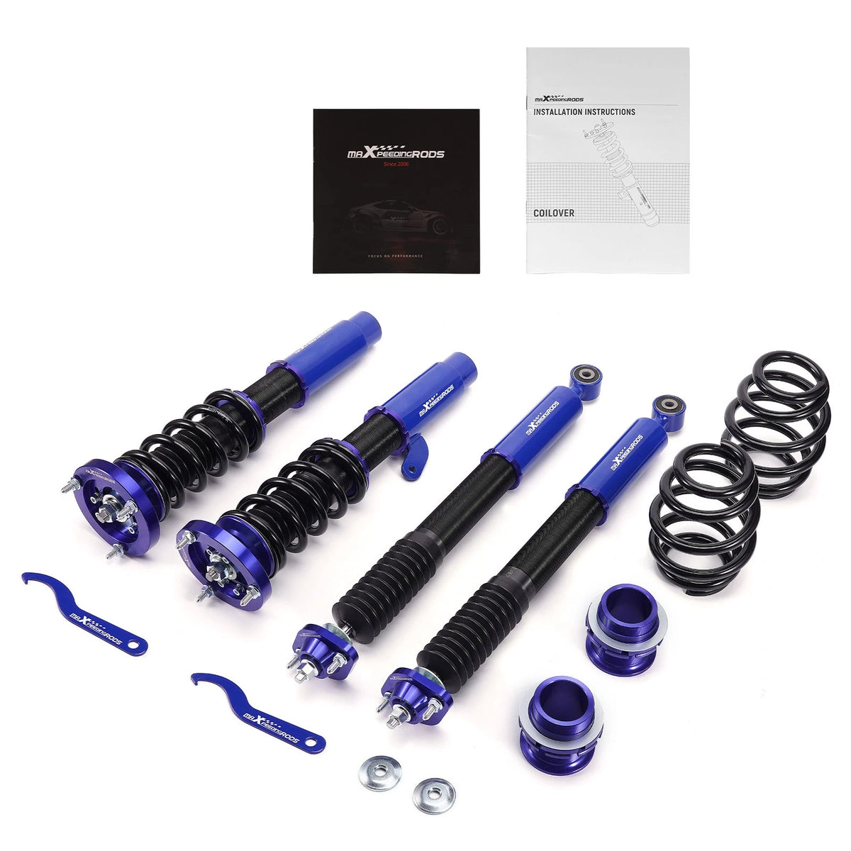 Coilovers Strut Springs Kit for BMW 3 E46 318i 325ci 330ci (1998–2005) FUX8CM