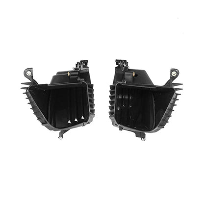 Black Fairings Storage Glove Boxes w/ Doors for Harley Road Glide (2015–2024)