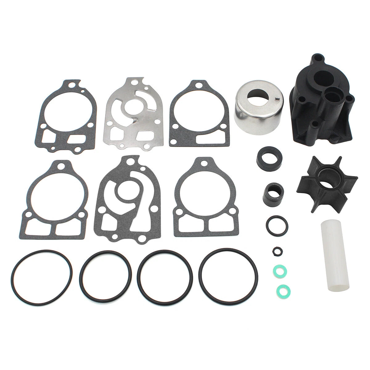 Water Pump Impeller Kit for Mercury Outboards (115 125 HP, 46-73804A3)