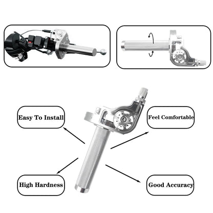 CNC Aluminum Throttle Grip 7/8 Quick Twister for Dirt Motorcycle