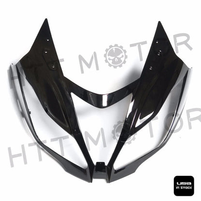 Glossy Black ABS Plastic Fairings Bodywork for Kawasaki Ninja ZX6R (2013–2018)