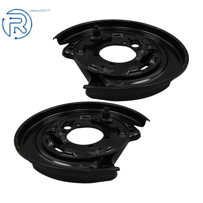 Set of 2 Rear Brake Rotor Backing Plates for Subaru Legacy Impreza (1992–2008) 698-416 698-417