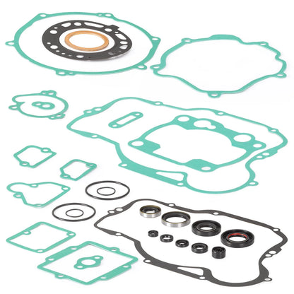Complete Engine Top Bottom End Rebuild Gasket Seal for Kawasaki KX250 (1992–2001)
