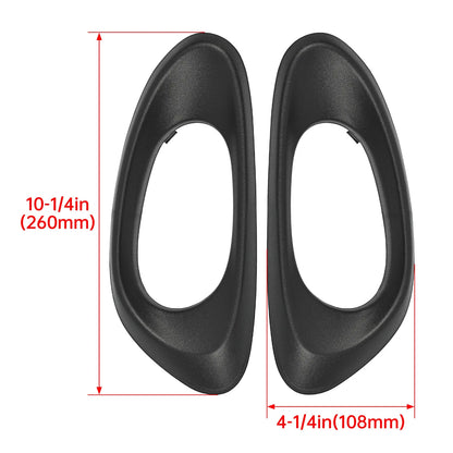 2pcs Door Trim Handle Bezel for Chevrolet Trailblazer (2002–2009)