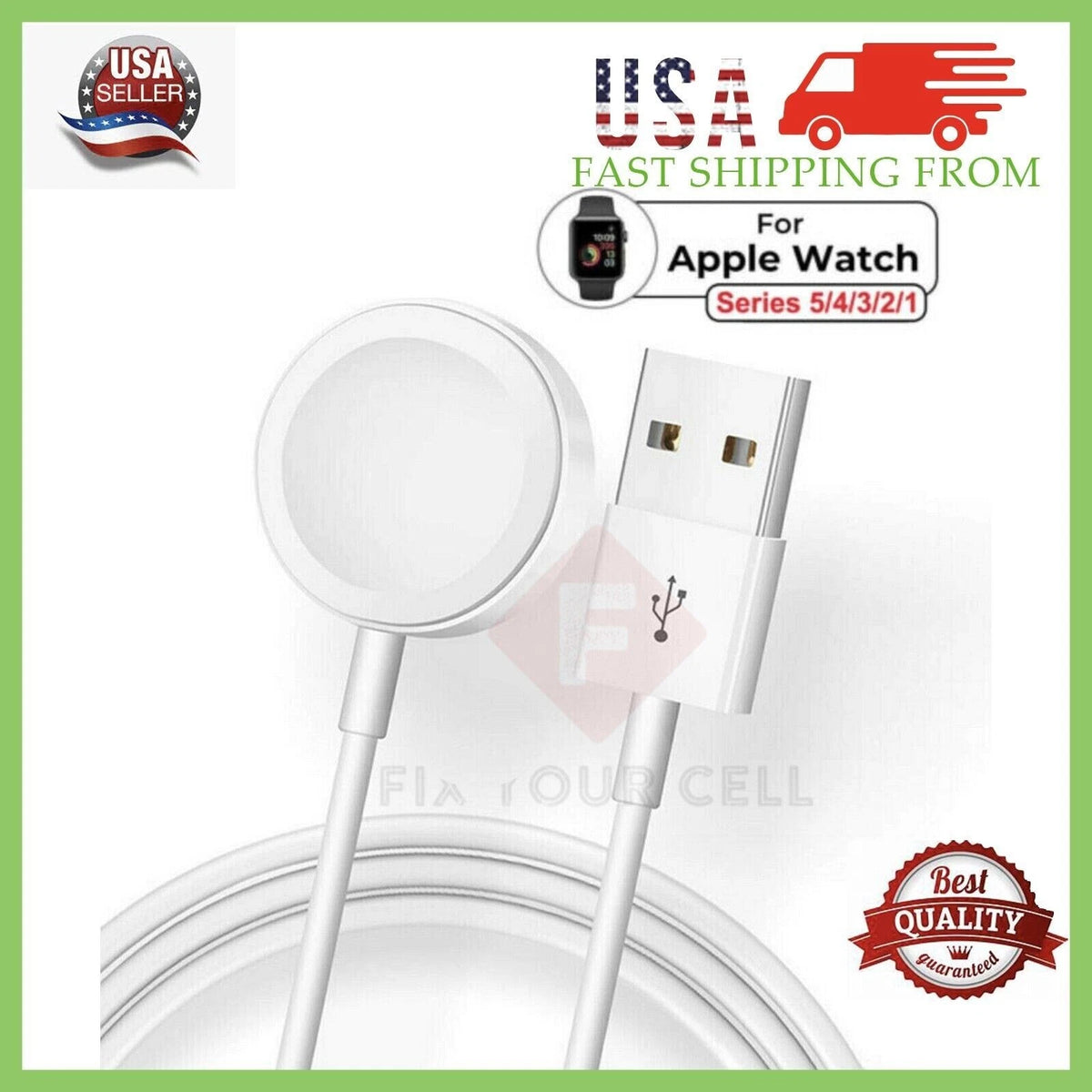Magnetic USB Charging Cable for Apple iWatch Series 1-7/SE