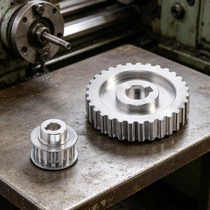 2X Metal Timing Pulley Gear for Cj0618 016, Cj0618 027/148