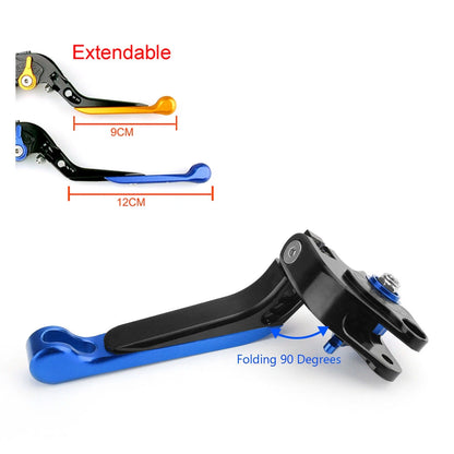 Adjustable Folding Racing Brake & Clutch Levers for T9
